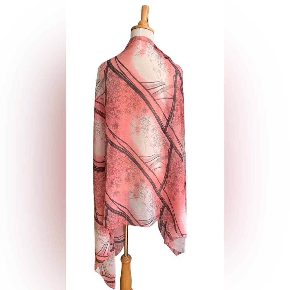 Tree Print Scarf - Picture 6 of 7
